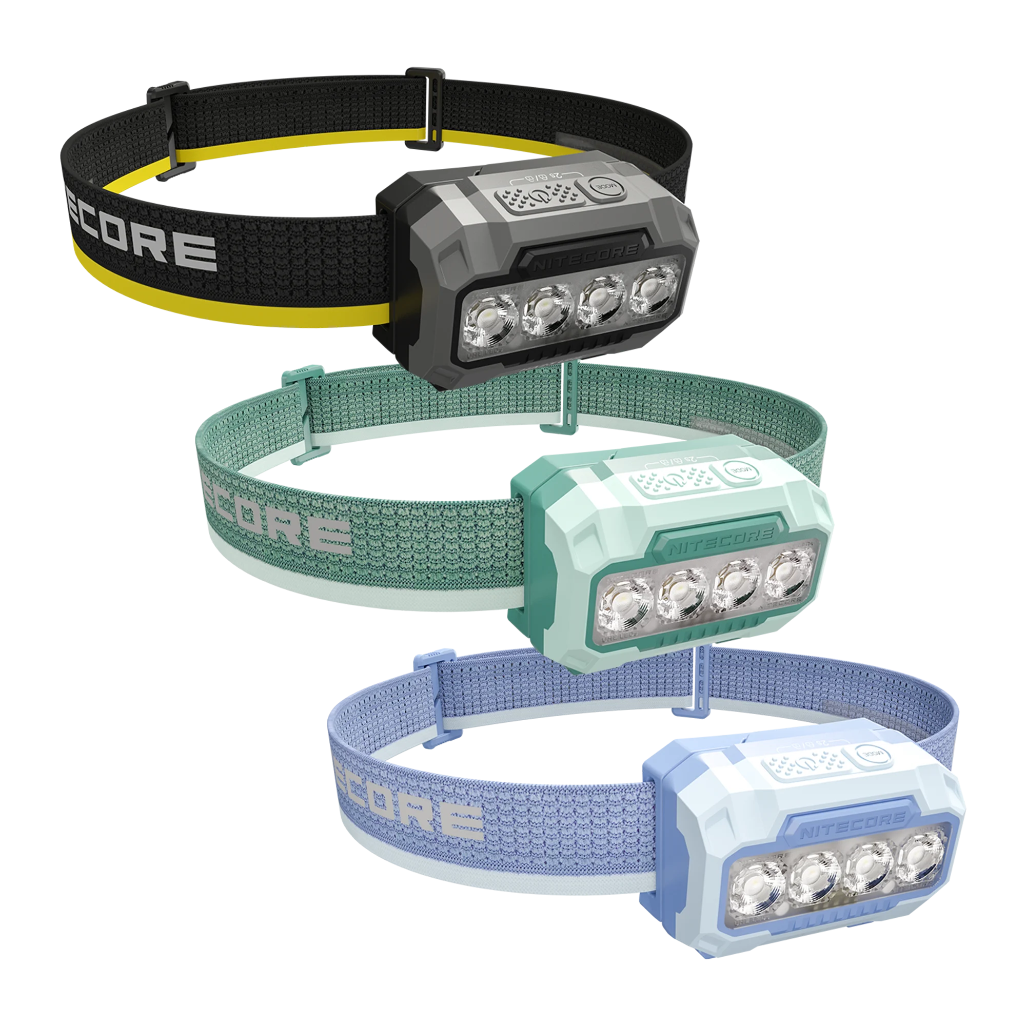 Nitecore HA23 UHE 600 Lumen AAA Camping Headlamp with Multiple Color Temperatures