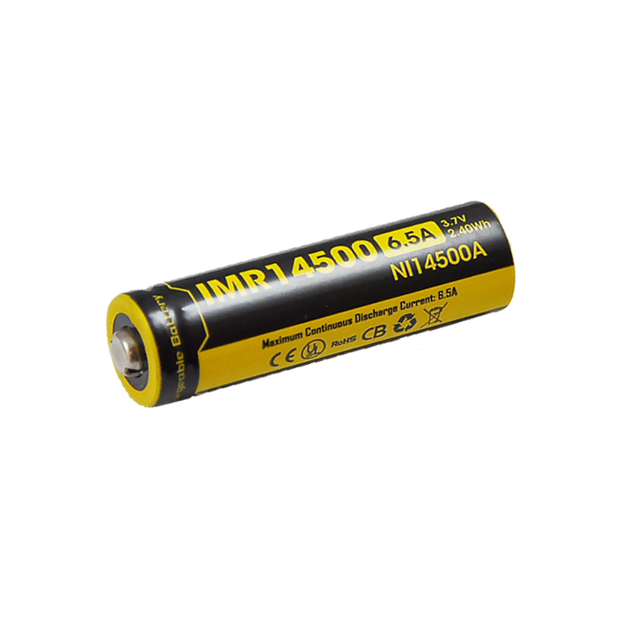 Nitecore IMR14500 650mAh Rechargeable 14500 Battery