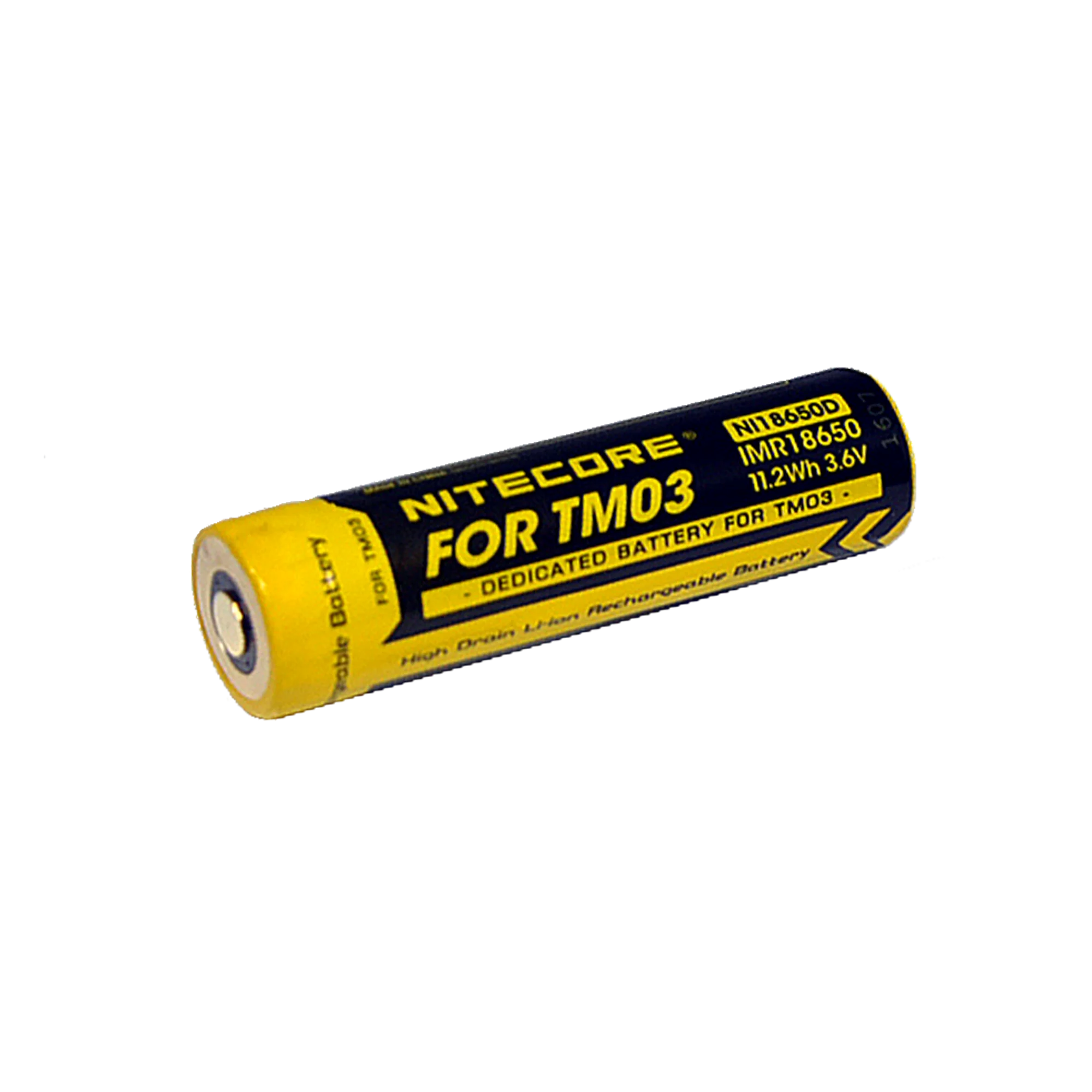 Nitecore NI18650D Rechargeable Battery for the TM03