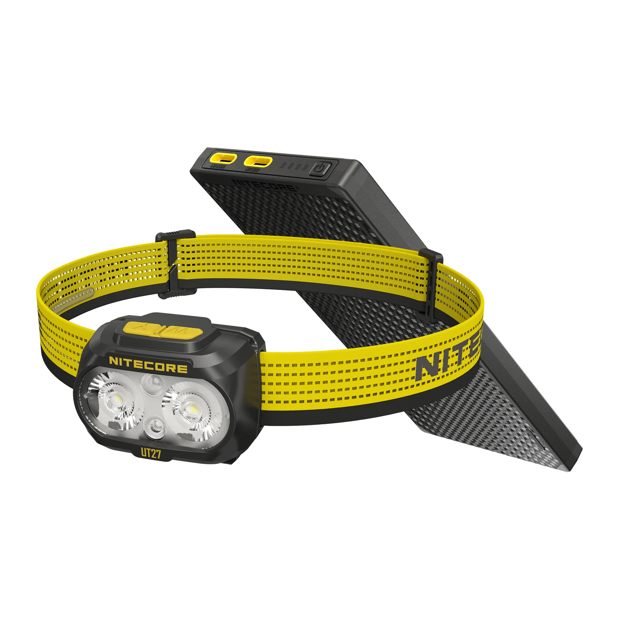 Nitecore UT27 MCT 800 Lumen Running Headlamp with NB10000 Gen3 Power Bank Bundle