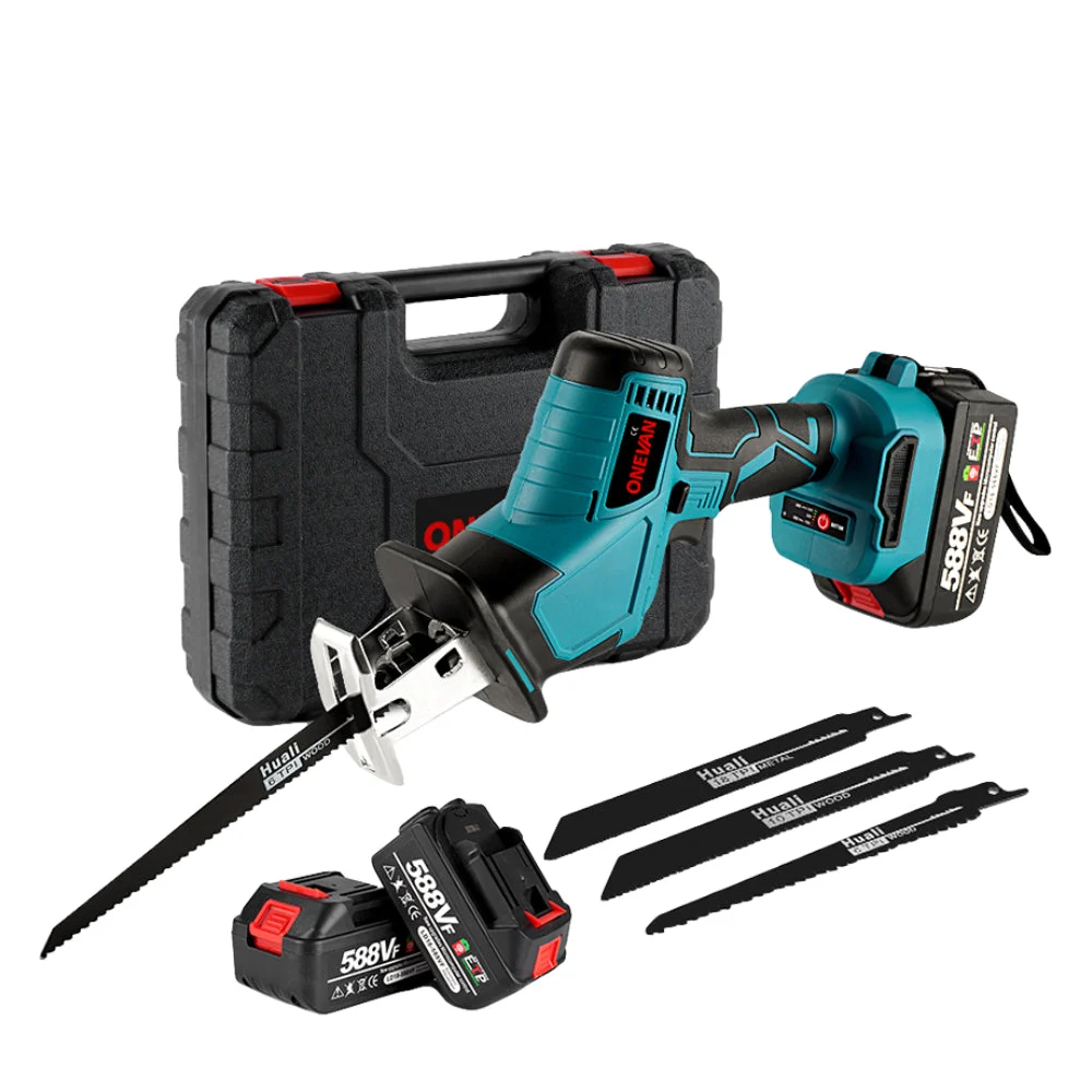 ONEVAN 15mm Brushless Cordless Reciprocating Saw | For Makita 18V Battery