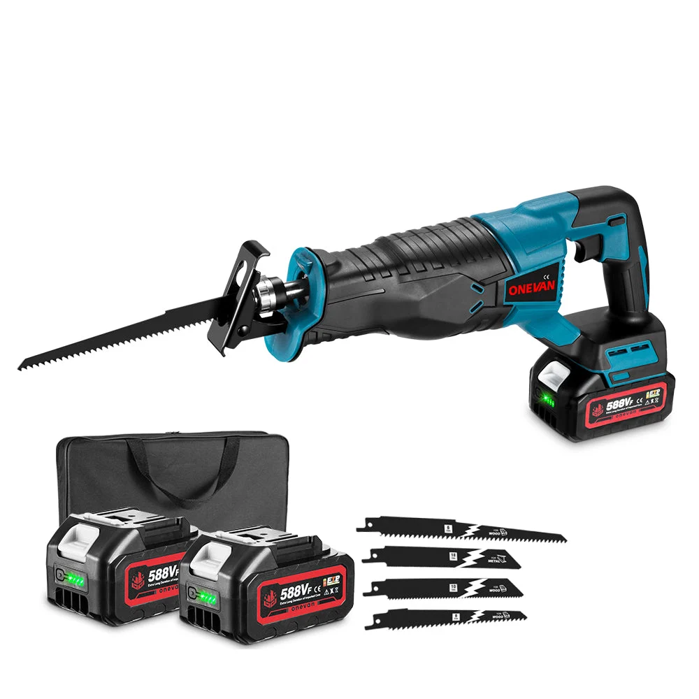 ONEVAN 32mm Variable Speed Cordless Reciprocating Saw | For Makita 18V Battery
