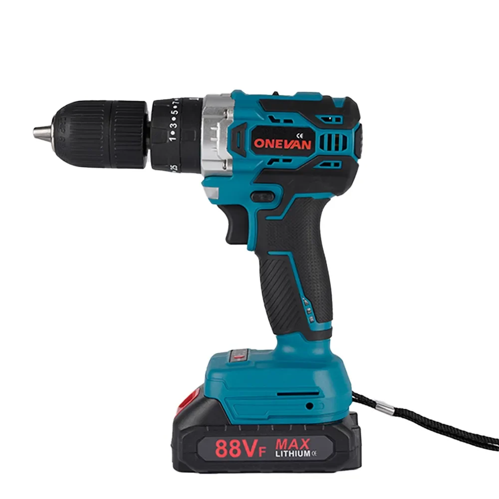 ONEVAN 54N·m Brushless Cordless Impact Drill 25+3 Torque | For Makita 18V Battery