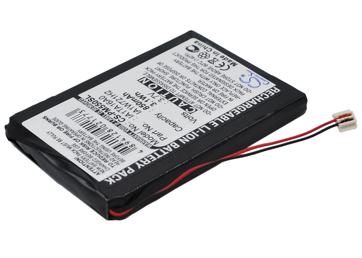 Palm M550,Tungsten T1,Tungsten T2,Tungsten T3,Zire 31,Zire 71,Zire 72,Zire 72s 850mAh PDA Replacement Battery