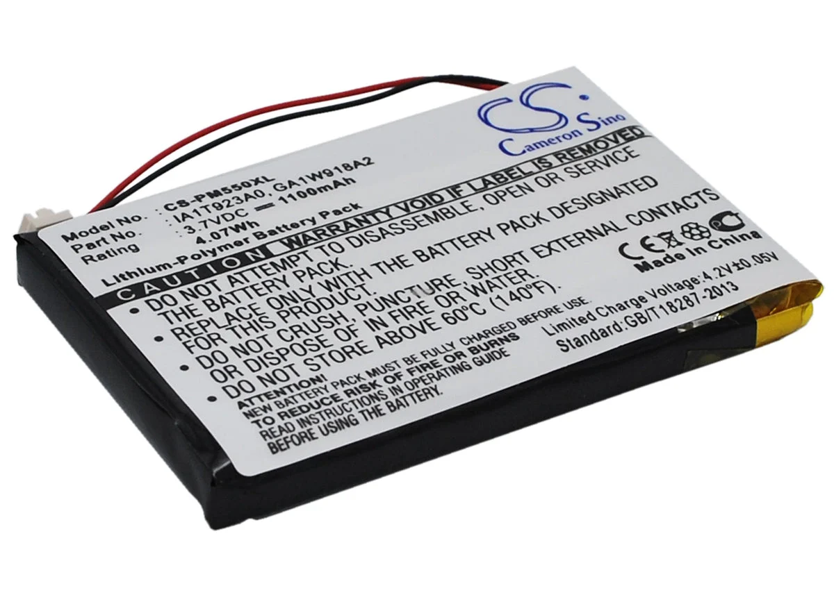 Palm M550,Tungsten T1,Tungsten T2,Tungsten T3,Zire 31,Zire 71,Zire 72,Zire 72s PDA Replacement Battery