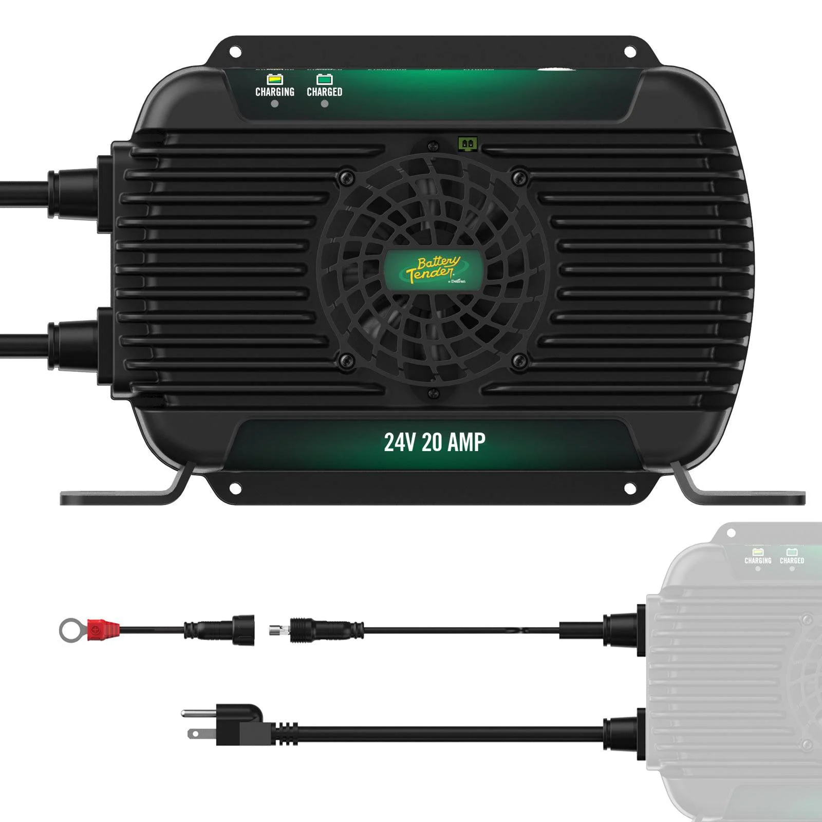 PowerPlus 24V 20 Amp Battery Charger and Maintainer