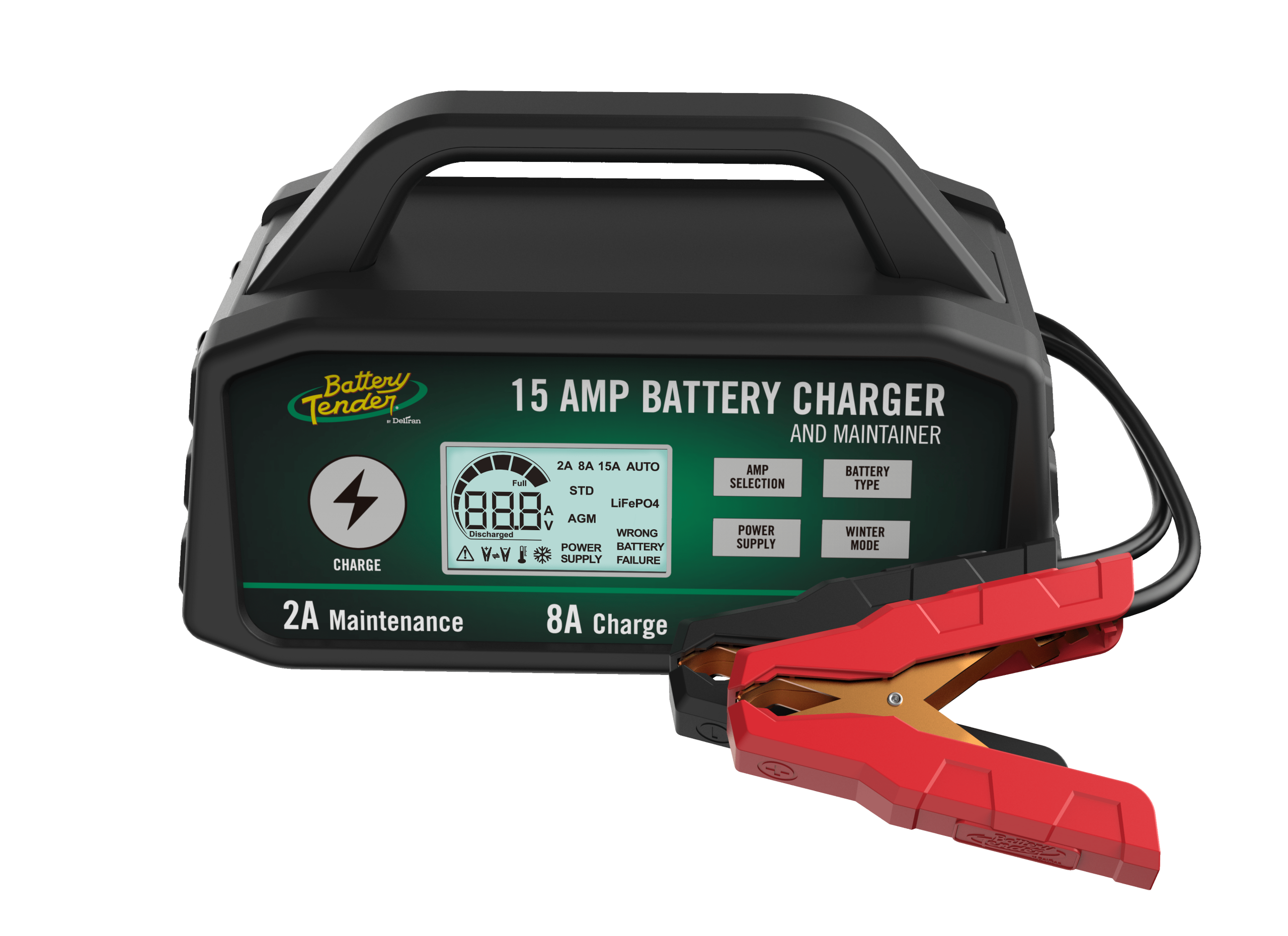 PowerTender 15/8/2 Amp 12V Battery Charger and Maintainer