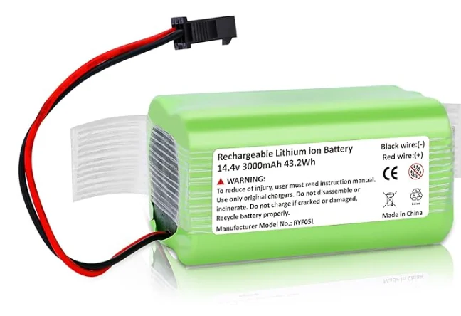 Replacement Battery for Eufy RoboVac Li-ion Compatible with Eufy RoboVac 11S, 11S Plus, 11S MAX, 12, 15C, 15C MAX, 30, 30C MAX, Ecovacs Deebot N79S, DN622, G10 Hybrid,Vacuum Cleaner