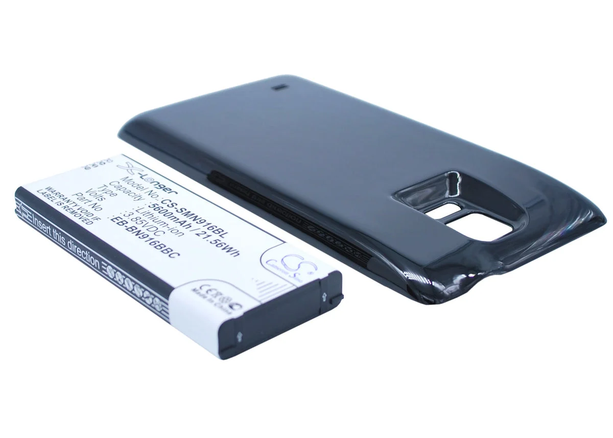 Samsung Galaxy Note 4 China Mobile,SM-N910F,SM-N9109W,SM-N9106W,SM-N9100 5600mAh Black Mobile Phone Replacement Battery