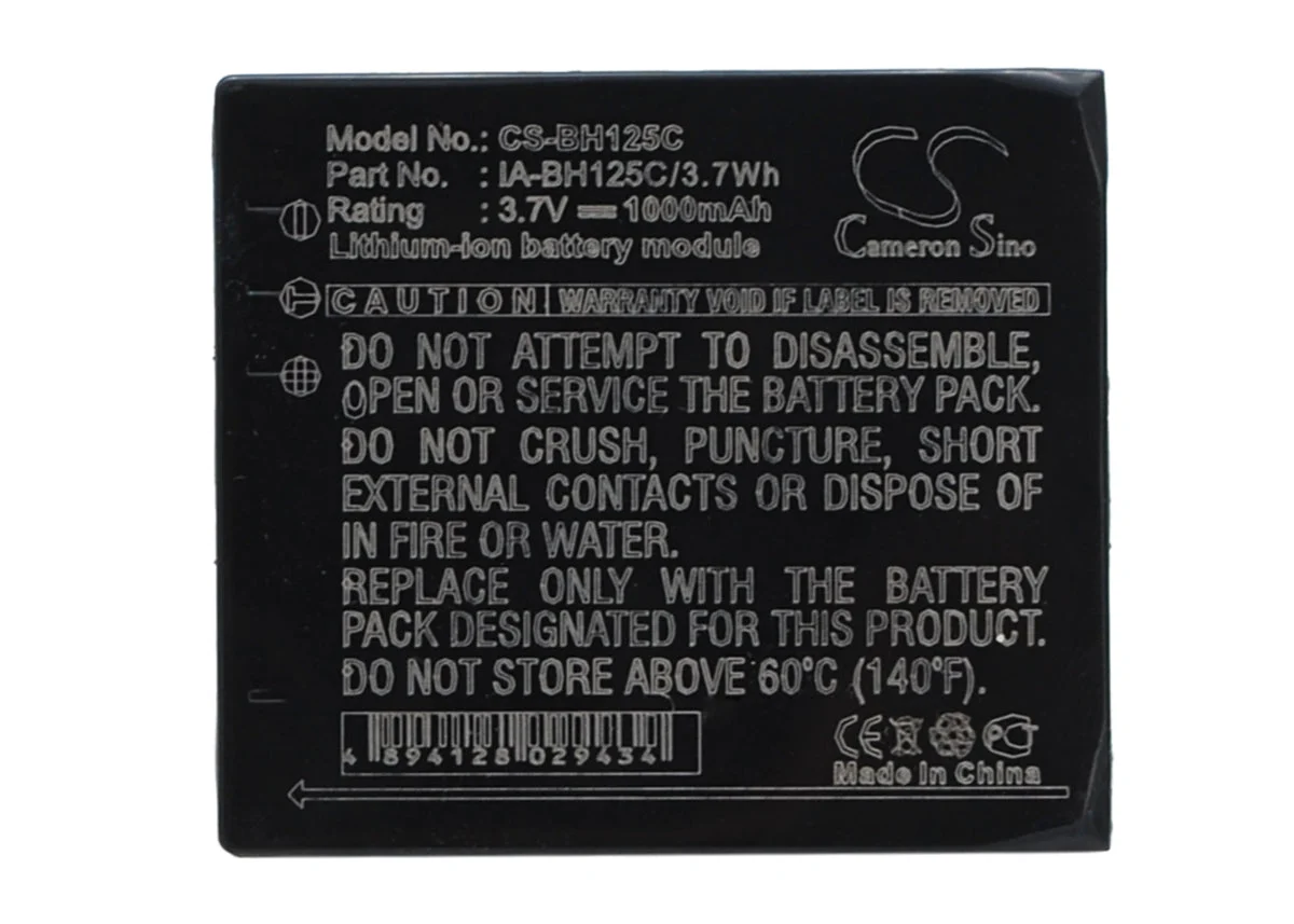 Samsung HMX-R10,HMX-R10BP,HMXR10BNXXA,HMXR10BN,HMX-R10EDC,HMX-R10SP Camera Replacement Battery