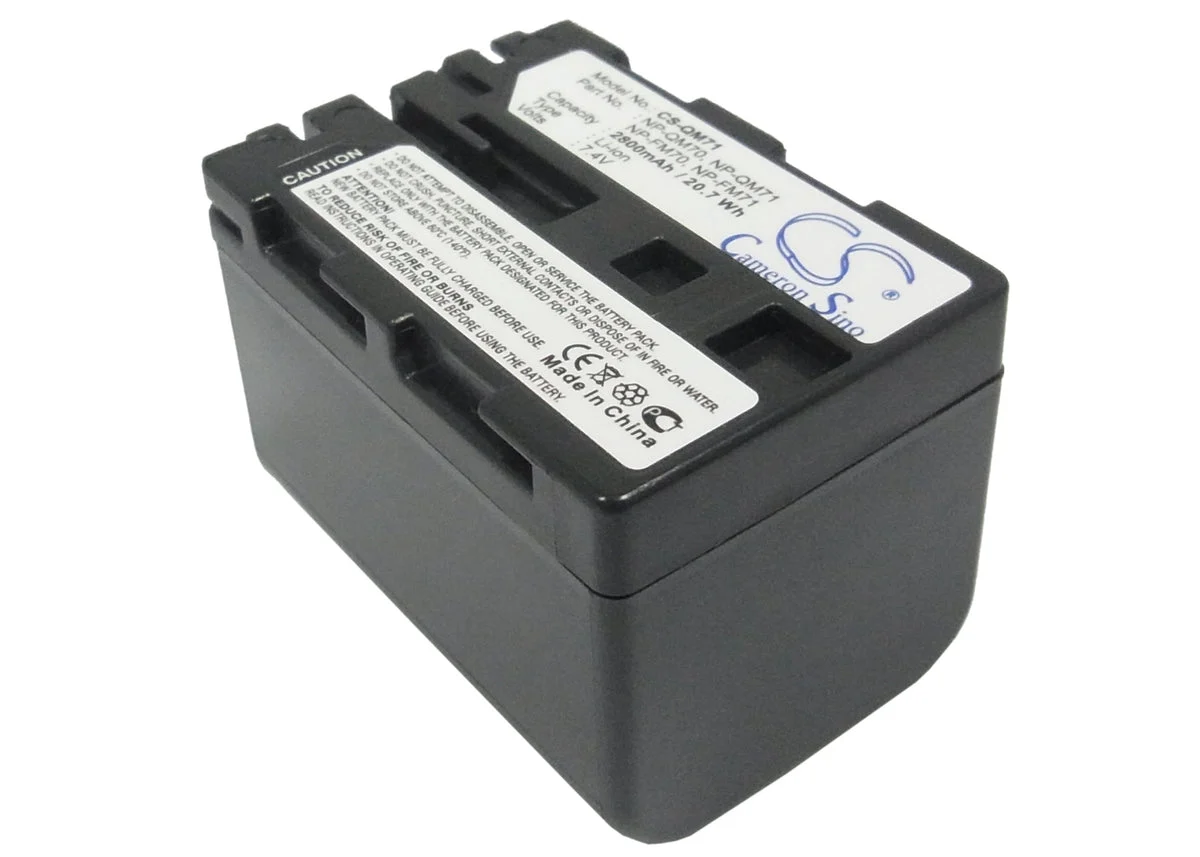Sony CCD-TRV108,CCD-TRV118,CCD-TRV128,CCD-TRV138,CCD-TRV308,CCD-TRV318,CCD-TRV328,CCD-TRV338,CCD-TRV608,DCR-DVD100,DCR-DVD1 Camera Replacement Battery