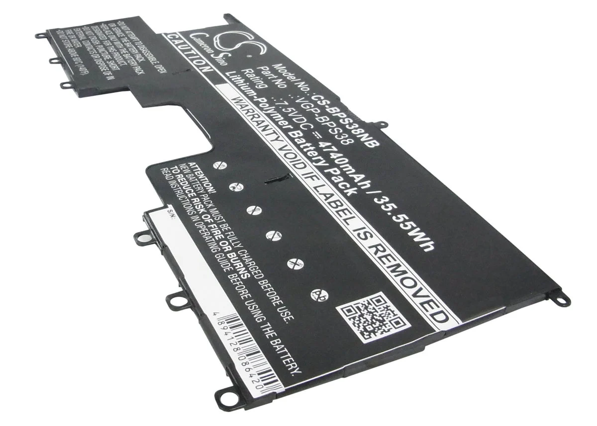 Sony VAIO Pro 13,SVP1322YCW,SVP13229PW,SVP13218PW,SVP13213CW,SVP132A1CM,SVP1322X2E,SVP1321D6E,SVP1321N2E,SVP13 Laptop and Notebook Replacement Battery