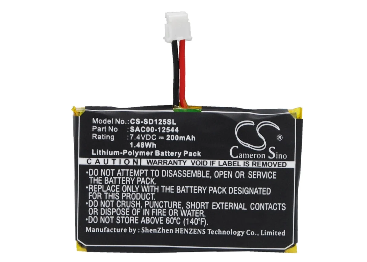 SportDog SD-1225 Trainer Receiver,SD-1825 Trainer Receiver,SD-2525 Trainer Receiver,SD-3225 Trainer Receiver,SR-300 Rec Dog Collar Replacement Battery