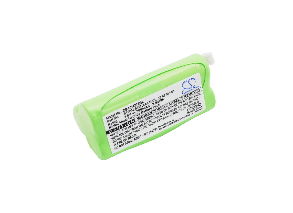 Symbol LS4278,LS4278-M,DS6878,DS6878-SR,DS5878,DS5878-SR,LI4278 Barcode Replacement Battery