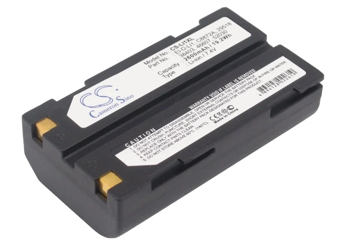 Telxon TSC1 Data Collector 2600mAh Survey Multimeter and Equipment Replacement Battery