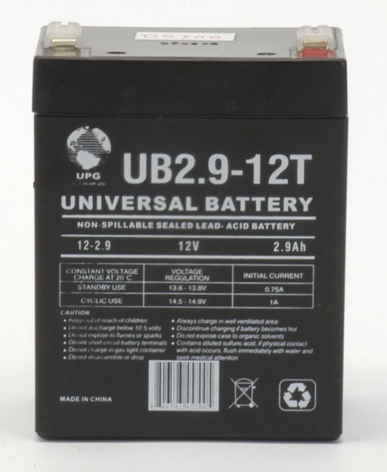 UPG Battery Compatible with Sigmas SP12-2.7 Sealed Lead Acid - AGM - VRLA Battery