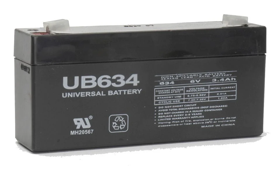 UPG Battery Compatible with SigmasTek SP6-3 6V 3.4Ah Sealed Lead Acid Battery