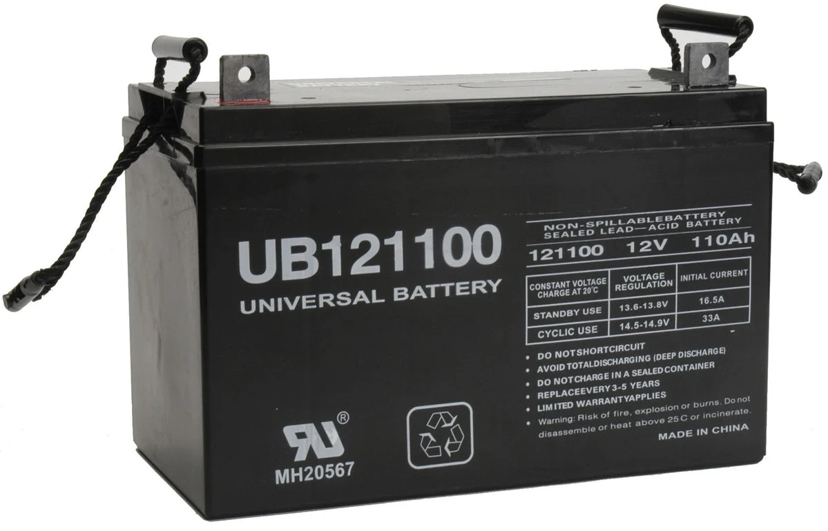 UPG Battery Compatible with Stinger SPP2250 12V 110Ah Sealed Lead Acid Battery
