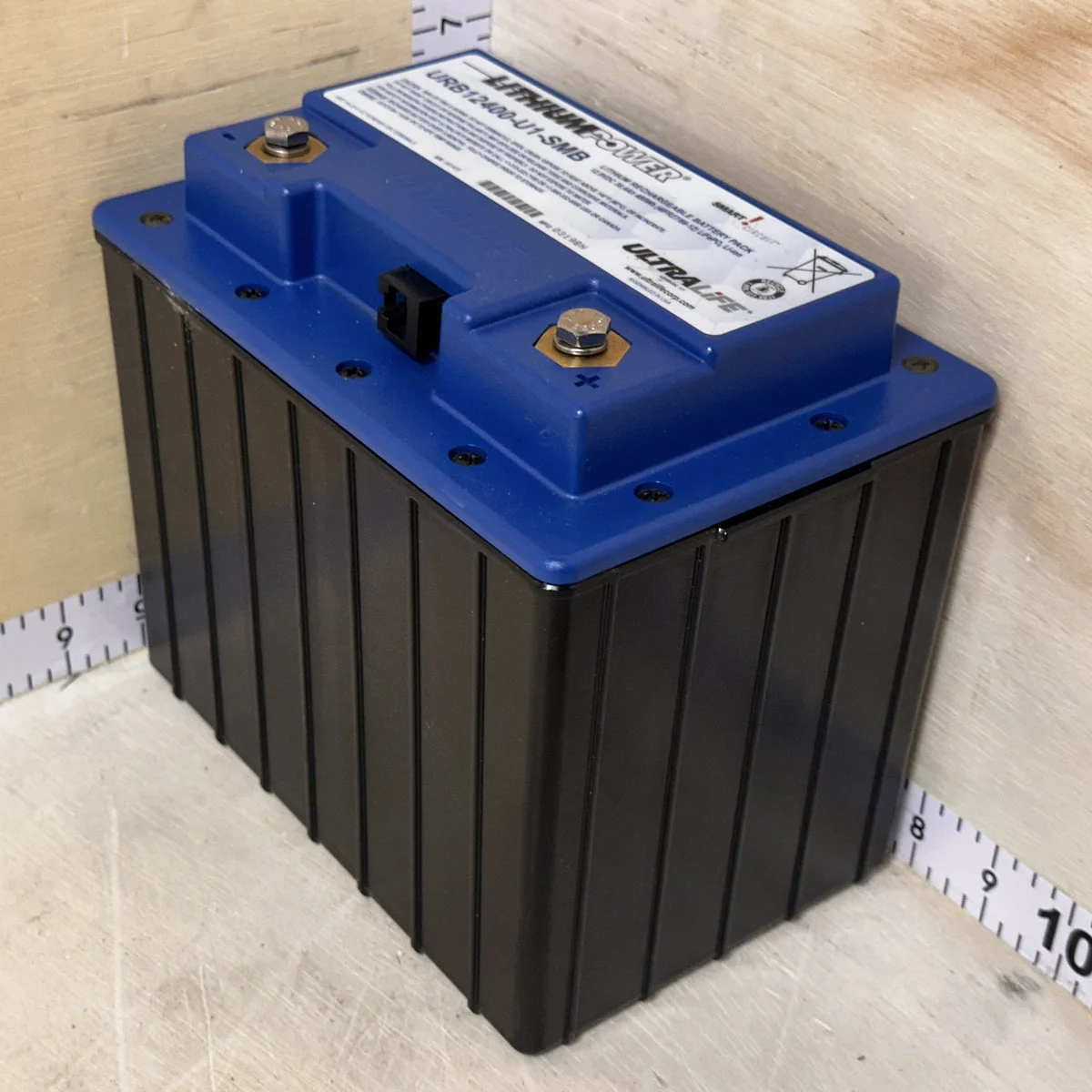 Used 12.8v 38.4ah 491.52wh Battery with BMS – Battery Hookup