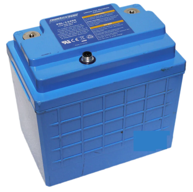 Used 12.8V 45Ah 576Wh LiFePO4 Battery Needs BMS – Battery Hookup