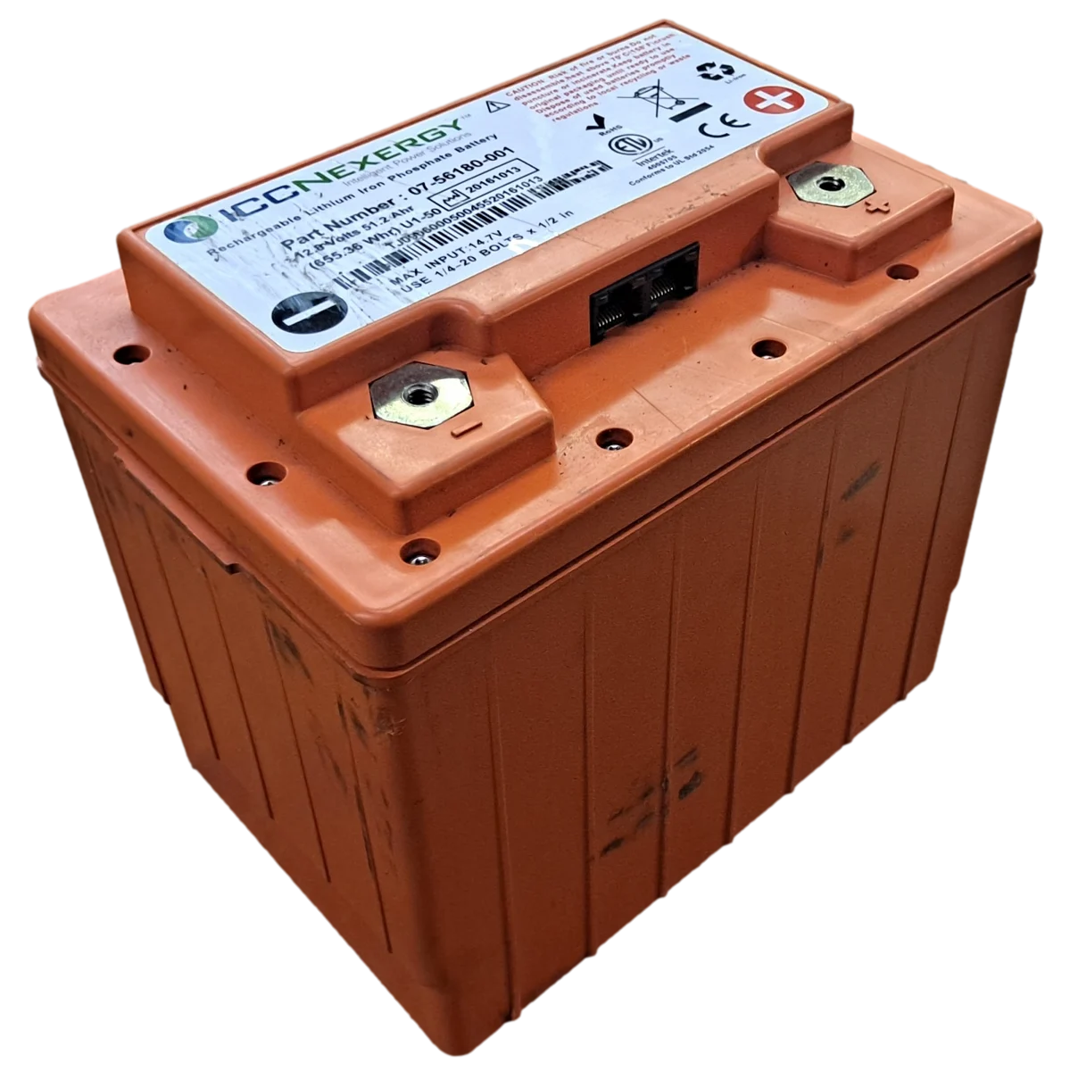Used Lifepo4 12.8v 38.4ah 491.52wh - With BMS – Battery Hookup