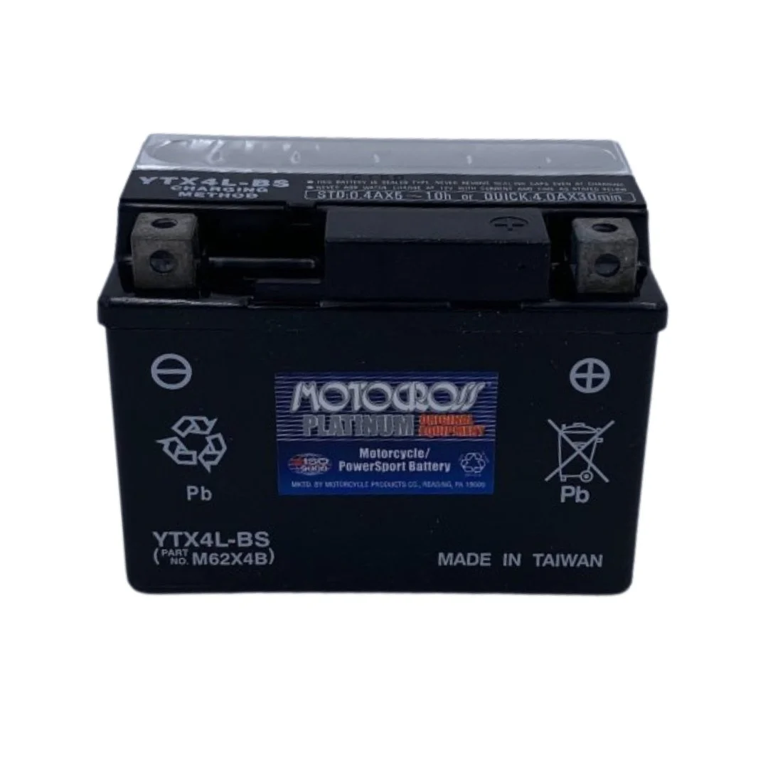 YTX4L-BS Battery Replacement for Powersports and Bikes Motocross